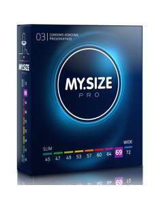 MY SIZE - PRO CONDOMS 69 MM 3 UNITS 1 