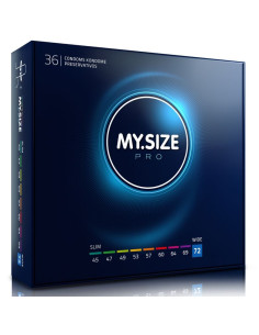 MY SIZE - PRO CONDOMS 72 MM 36 UNITS 1 