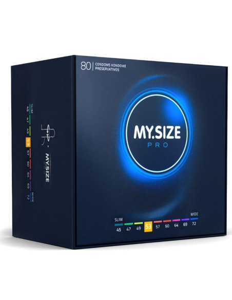 MY SIZE - PRO CONDOMS 53 MM 80 UNITS 1 