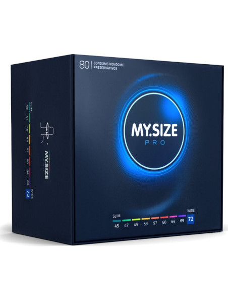 MY SIZE - PRO CONDOMS 72 MM 80 UNITS 1 