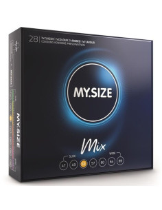 MY SIZE - MIX CONDOMS 53 MM 28 UNITS 1 