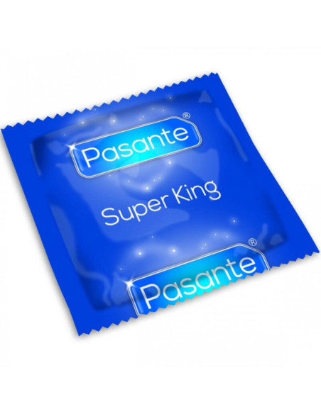 PASANTE - CONDOMS SIZE SUPER KING BAG 144 UNITS 3 