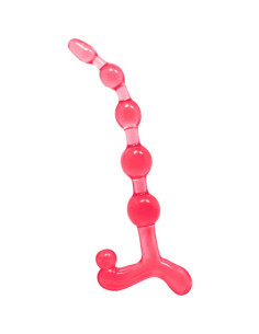 BAILE - BENDY TWIST RED ANAL BALLS 5 