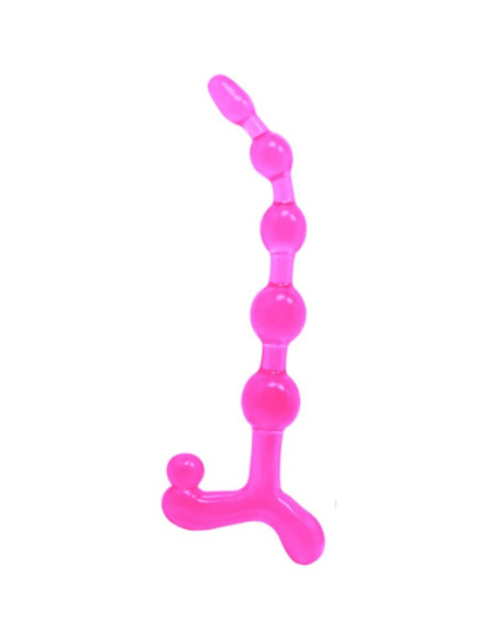 BAILE - SFERE ANAL ROSA FLESSIBILI TWIST 1 