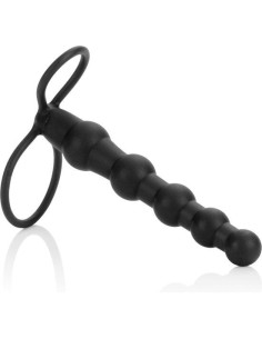 CALEXOTICS - BEADED DUAL PENETRATOR BLACK 3 