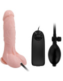 BAILE - REALISTIC VIBRATING AND INFLATABLE DILDO 18.8 CM 9 