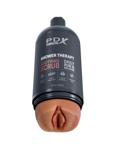 PDX PLUS - MASTURBATORE STROKER DESIGN DISCRETO DELLA BOTTIGLIA SCRUB LENITIVO SHAMPOO CANDY 5 