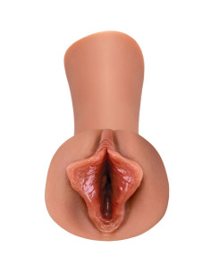 FETISH FANTASY EXTREME - LUSCIOUS LIPS STROKER SILICONE CARAMEL 4 