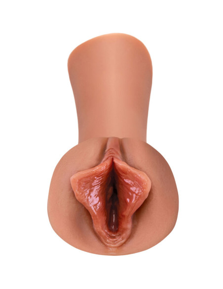 FETISH FANTASY EXTREME - LUSCIOUS LIPS STROKER SILICONE CARAMEL 4 