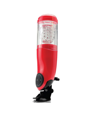 EXTREME TOYZ - PDX MEGA BATOR USB MALE MASTURBATOR MOUTH RED 12 