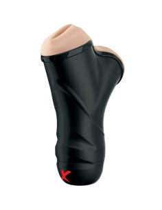 PDX ELITE - DOUBLE PENETRATION VIBRATING STROKER 5 