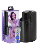 KIIROO - PACK KEON + FEEL LEIGH RAVEN + LUBRIFICANTE AQUA QUALIT 50 ML 8 