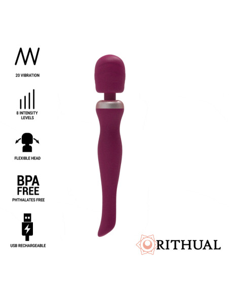 RITHUAL - POWERFUL RECHARGEABLE AKASHA WAND 2.0 ORCHID 8 