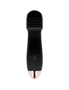 DOLCE VITA - RECHARGEABLE VIBRATOR THREE BLACK 7 SPEED 4 