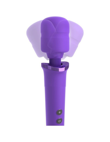 FANTASY FOR HER - BACCHETTA MASSAGGIATORE RICARICABILE PER LEI E VIBRATORE 50 LIVELLI VIOLA 4 