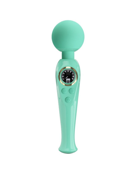 PRETTY LOVE - VIBRATORE A BACCHETTA VERDE SKYLER 8 