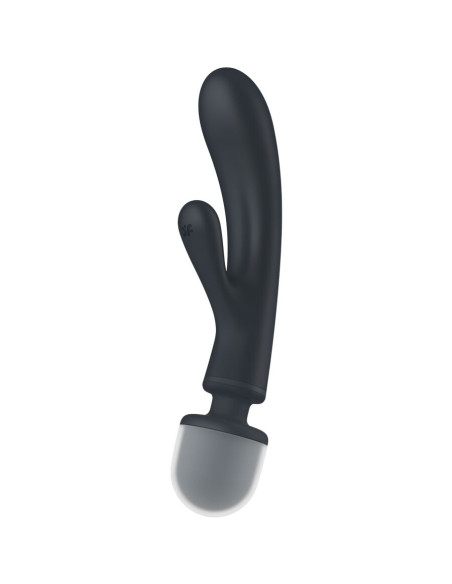 SATISFYER - TRIPLE LOVER RABBIT VIBRATOR MASSAGER GREY 7 