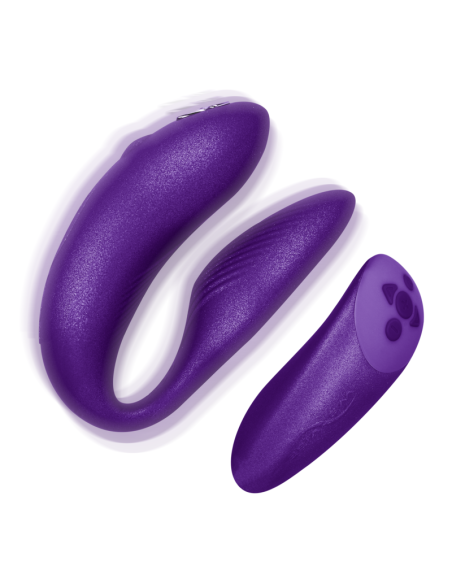 WE-VIBE - CHORUS VIBRATOR FOR COUPLES WITH LILAC SQUEEZE CONTROL 7 