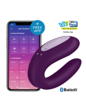 SATISFYER - DOUBLE JOY CON APP LILA 7 