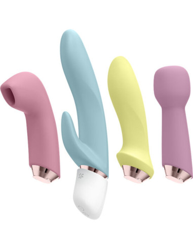 SATISFYER - MARVELOUS FOUR SET VIBRATORE E IMPULSO 5 