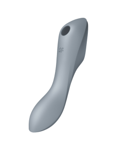 SATISFYER - CURVY TRINITY 3 AIR PULSE VIBRATOR GREY 3 