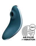 SATISFYER - VULVA LOVER 1 LUFTPULSSTIMULATOR & VIBRATOR BLAU 4 