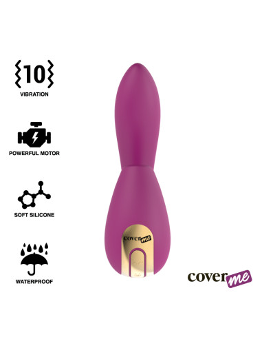 COVERME - KLITORASAUGUNG & LEISTUNGSSTARKER G-SPOT-RUSH-VIBRATOR 10 