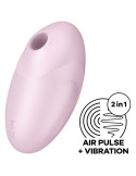 SATISFYER - VULVA LOVER 3 AIR PULSE STIMULATOR & VIBRATOR PINK 4 