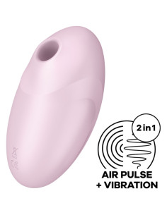 SATISFYER - VULVA LOVER 3 AIR PULSE STIMULATOR & VIBRATOR PINK 4 