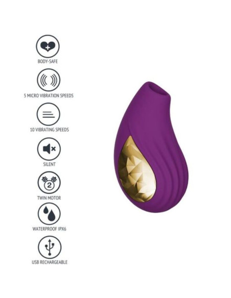 XOCOON - DIVINE LOVE STIMULATOR PURPLE 10 