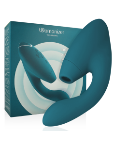 WOMANIZER - STIMOLATORE DUO 2 BLU PETROL 7 