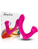 ARMONY - SECRETKISS LECKT VIBRIERENDEN CLIT UND VIBRATOR IN GEBOGENEM FUCHSIA 4 