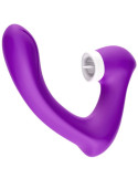 ARMONY - SECRETKISS LICKING VIBRATING CLIT & VIBRATOR CURVED PURPLE 4 