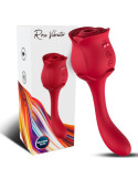 ARMONY - ROSELOVER LICKING VIBRATING CLIT & STIMULATOR RED 4 