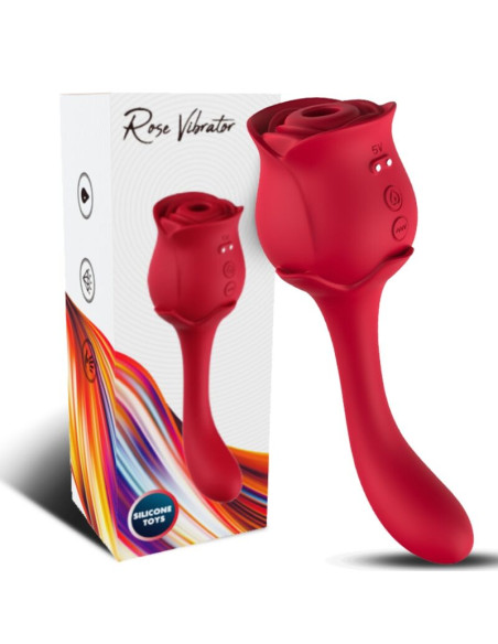 ARMONY - ROSELOVER LICKING VIBRATING CLIT & STIMULATOR RED 4 