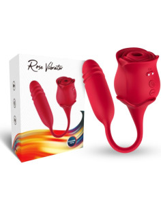 ARMONY - ROSEKNIGTH LICKING VIBRATING CLIT & VIBRATOR RED 5 