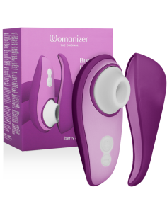 WOMANIZER - LIBERTY 2 STIMOLATORE CLITORIDE & VENTOSA VIOLA 7 