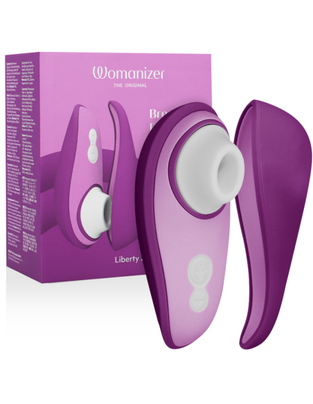 WOMANIZER - LIBERTY 2 KLITORIS-STIMULATOR & SAUGER VIOLET 7 