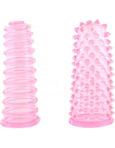 SEVEN CREATIONS - LUST FINGERS PINK THIMBLES SET 2 