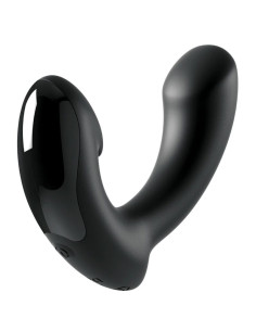 SIR RICHARDS - BLACK SILICONE P-POINT PROSTATE MASSAGER 5 