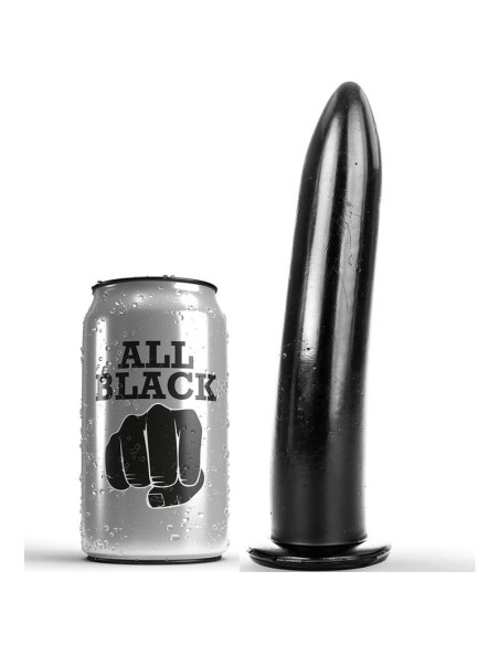 ALL BLACK - DILATOR ANAL Y VAGINAL 20 CM 3 