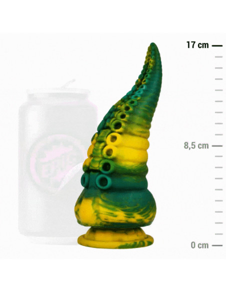 EPIC - CETUS GREEN TENTACLE DILDO SMALL SIZE 9 