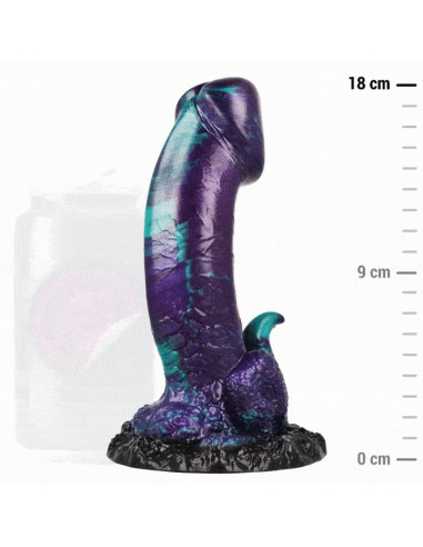 EPIC - BASILISK DILDO DOPPELT SCHUPPIG VERGNÜGEN, KLEINE GRÖSSE 9 