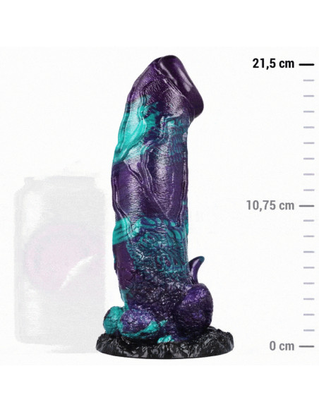 EPIC - DILDO BASILISCO DOPPIO PIACERE SCAMUTO GRANDE TAGLIA 9 