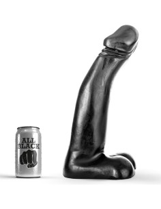 ALL BLACK - DILDO FISTING NERO REALISTICO 29 CM 3 