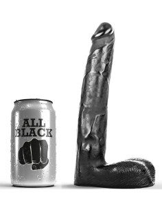 ALL BLACK - DILDO REALISTIC 21 CM 3 