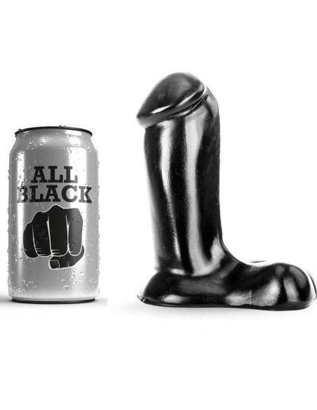 ALL BLACK - DILDO REALISTICO 14 CM 3 