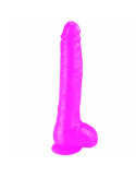 BAILE - REALISTISCHER ROSA DILDO DONG MIT SAUGNAPF 1 