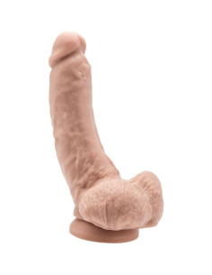 GET REAL - DILDO 20,5 CM WITH BALLS SKIN 2 