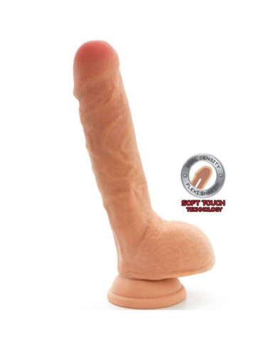 GET REAL - DUAL DENSITY DILDO 25,5 CM HOLEN HAUT 3 